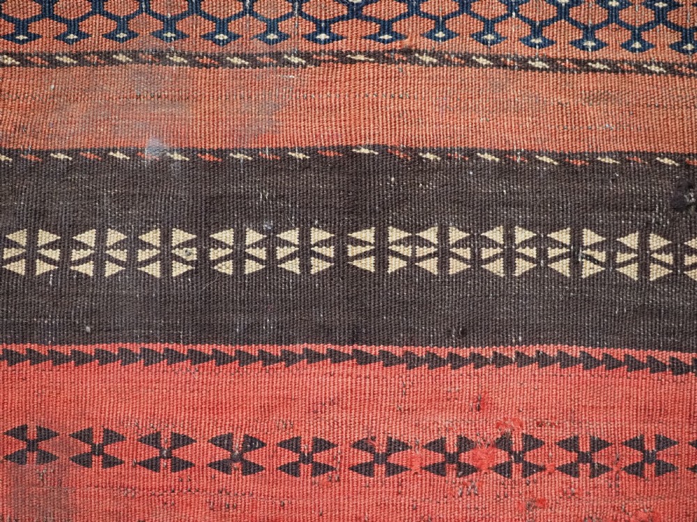 ANTIQUE SALT BAG BY THE SANGTSCHULI NOMADS, WESTERN AFGHANISTAN, CIRCA 1900/20. View VI