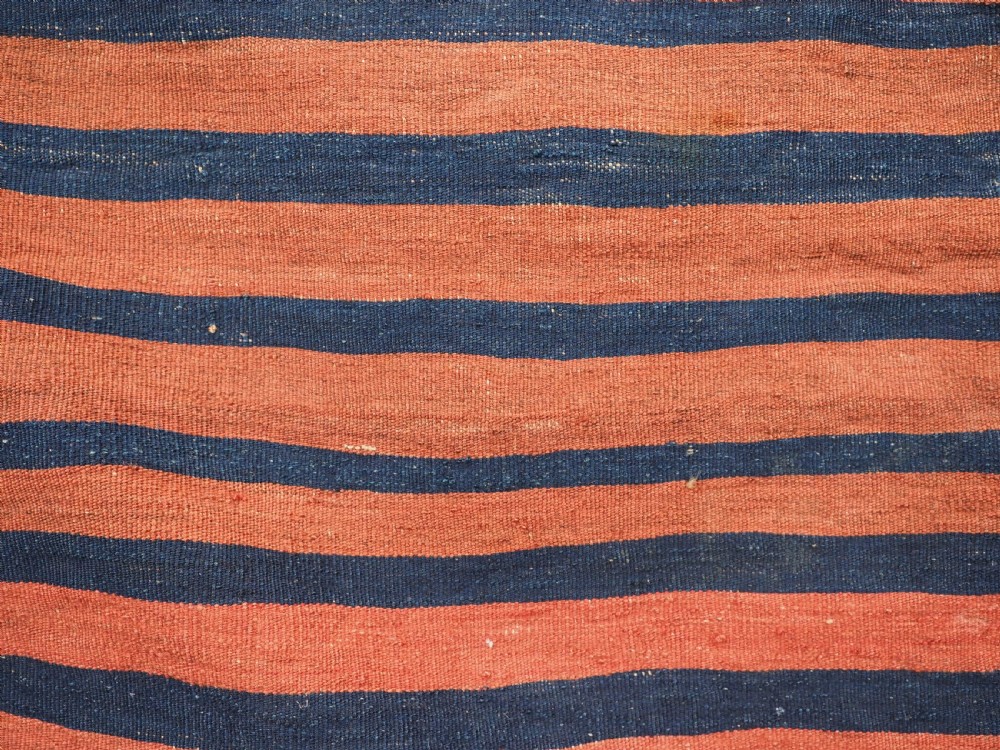 ANTIQUE SHAHSAVAN SADDLE BAG FACE IN SOUMAK TECHNIQUE, COMPLETE WITH BACK (a), CIRCA 1880. View X