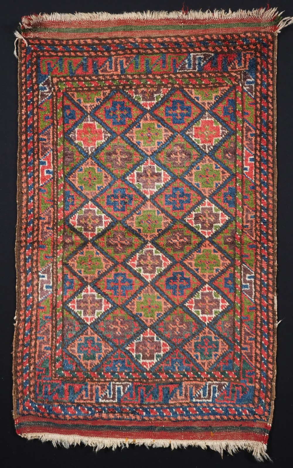 ANTIQUE SISTAN BALUCH PUSHTI BAG FACE, CIRCA 1920.