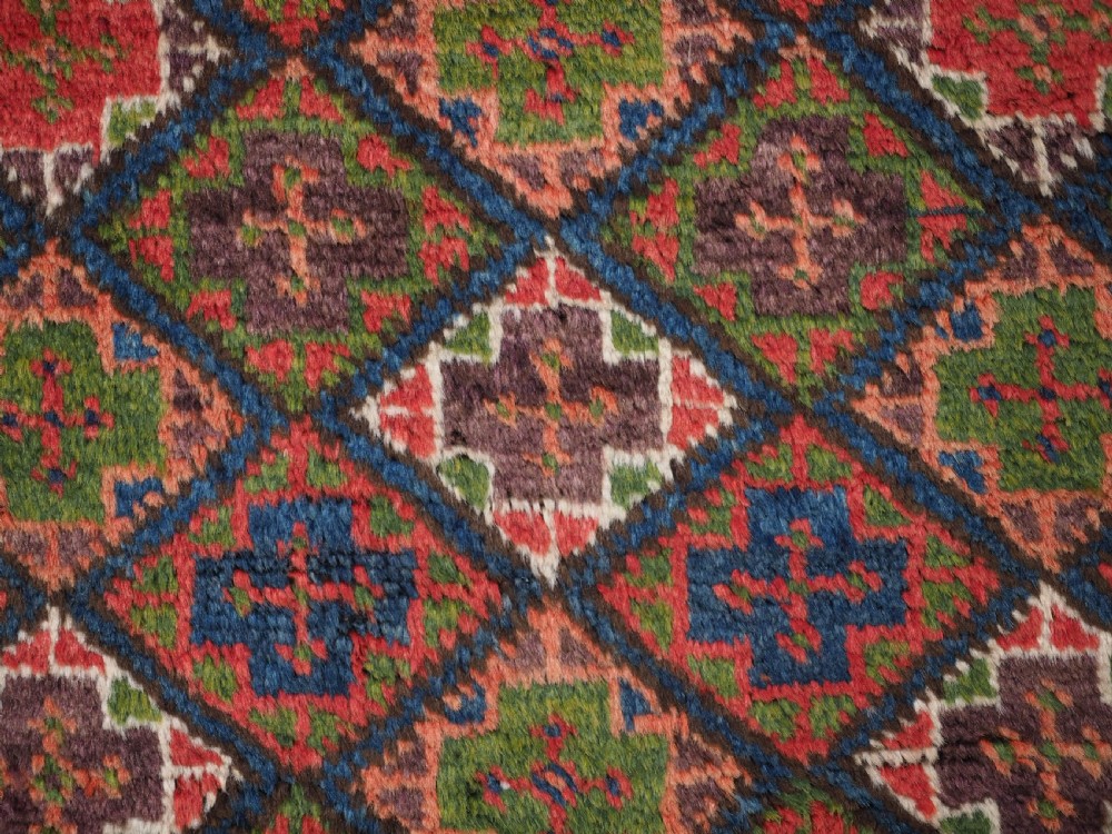 ANTIQUE SISTAN BALUCH PUSHTI BAG FACE, CIRCA 1920. View VI