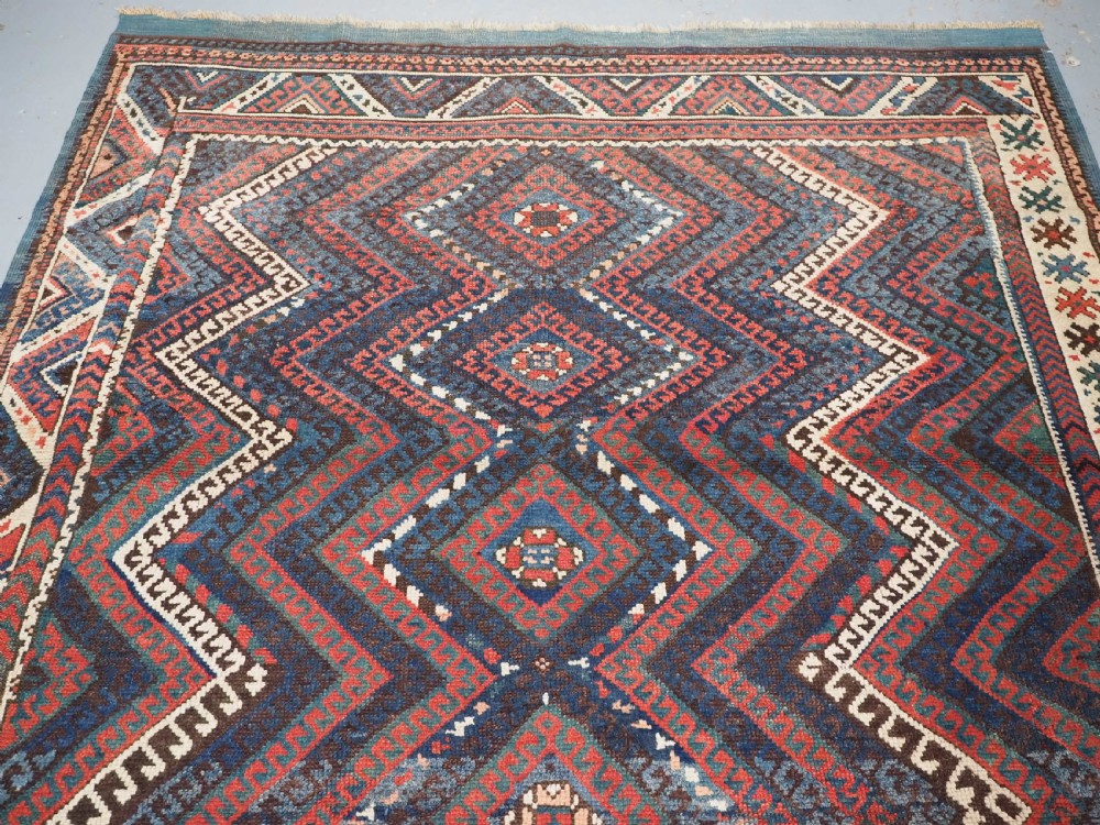 ANTIQUE TURKISH BERGAMA REGION KARAKECILI RUG, 2ND HALF 19TH CENTURY. View III