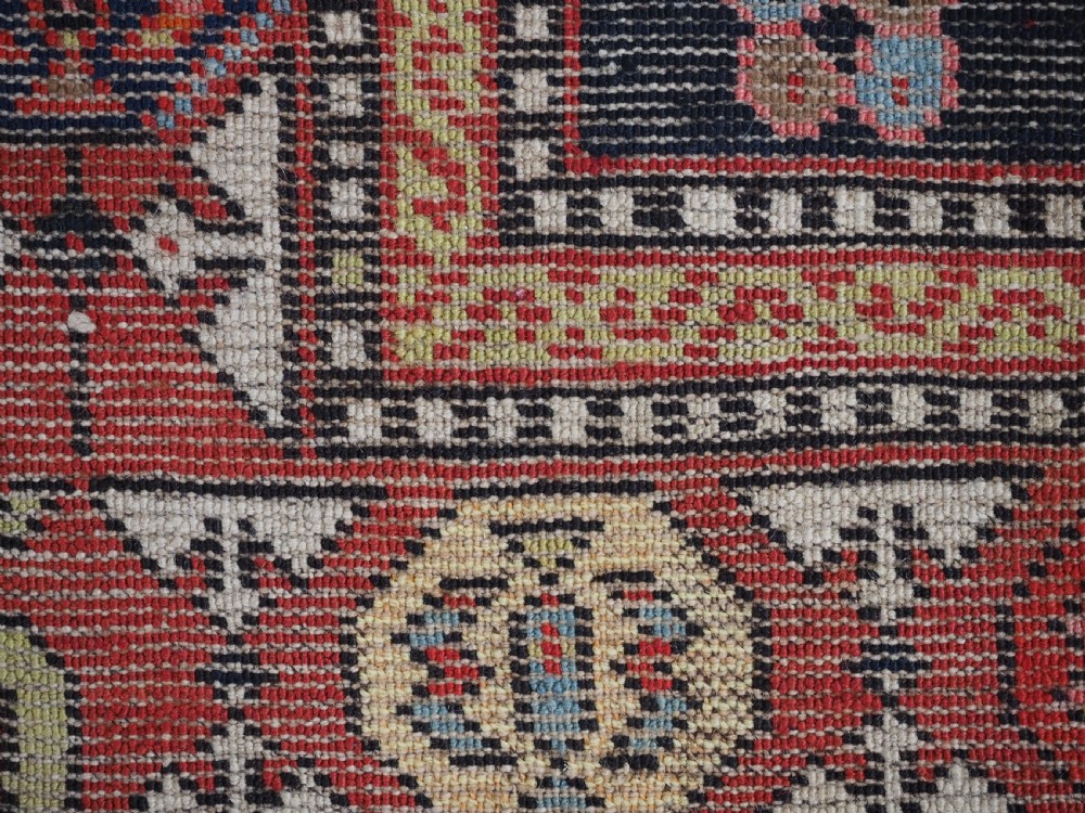 ANTIQUE CAUCASIAN CHAJLI LONG RUG, CLASSIC DESIGN, FINE WEAVE, CIRCA 1880. View XVII