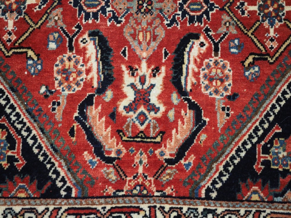 ANTIQUE KASHKULI QASHQAI TRIBAL RUG, OUTSTANDING COLOUR & CONDITION, CIRCA 1900. View XII