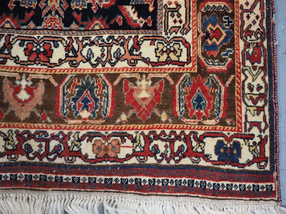 ANTIQUE KASHKULI QASHQAI TRIBAL RUG, OUTSTANDING COLOUR & CONDITION, CIRCA 1900. View XIII