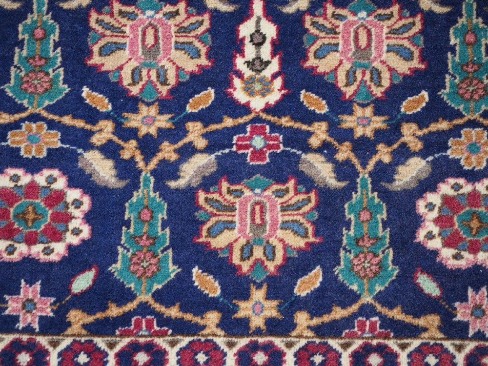 ANTIQUE TURKISH KAYSERI RUG WITH FLOWER AND SHRUB DESIGN, CIRCA 1920. View XI