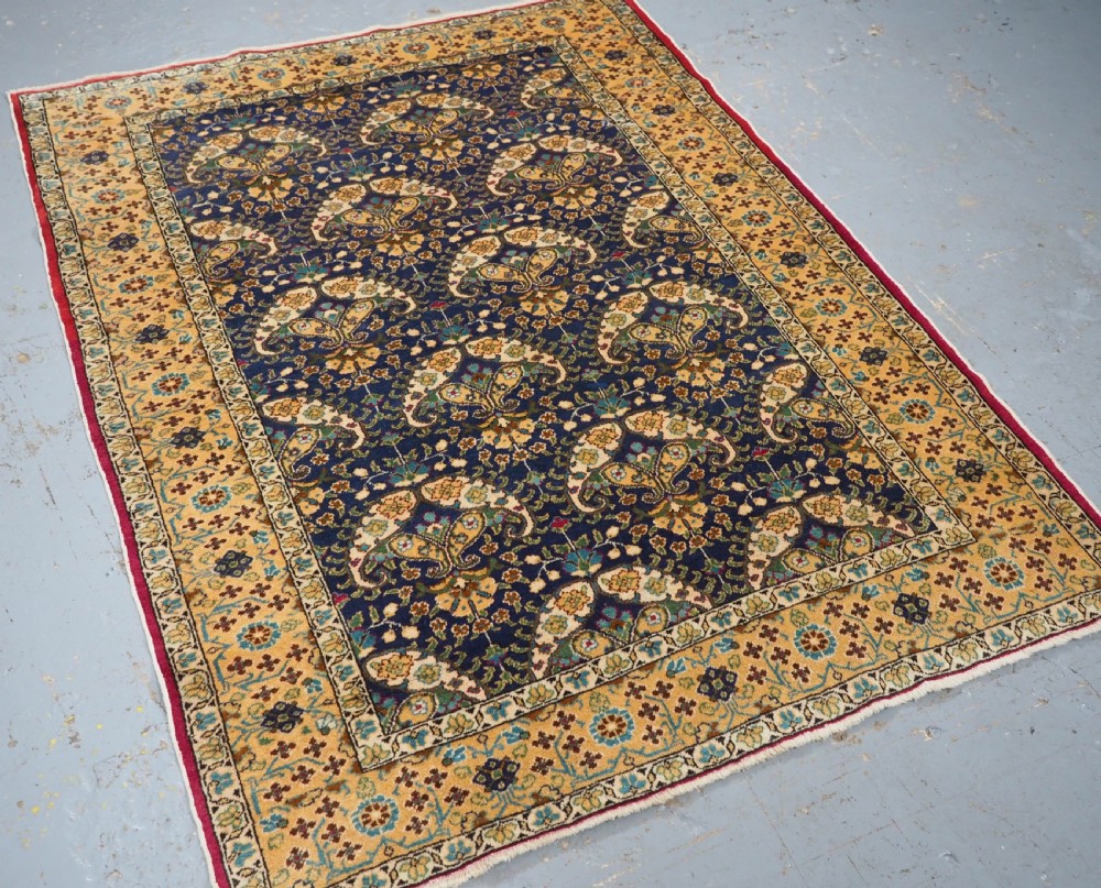 ANTIQUE TURKISH KAYSERI RUG WITH ALL OVER FLORAL DESIGN, CIRCA 1920. View II