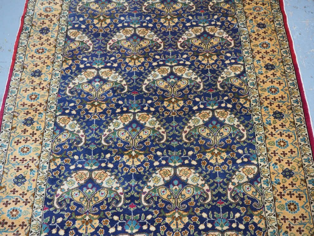 ANTIQUE TURKISH KAYSERI RUG WITH ALL OVER FLORAL DESIGN, CIRCA 1920. View IV