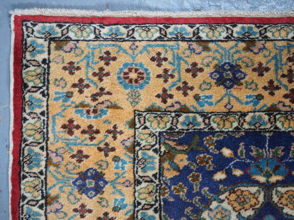 ANTIQUE TURKISH KAYSERI RUG WITH ALL OVER FLORAL DESIGN, CIRCA 1920. View VI