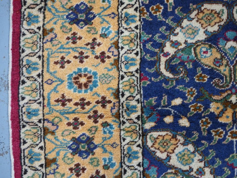 ANTIQUE TURKISH KAYSERI RUG WITH ALL OVER FLORAL DESIGN, CIRCA 1920. View VII