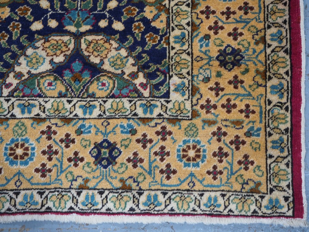 ANTIQUE TURKISH KAYSERI RUG WITH ALL OVER FLORAL DESIGN, CIRCA 1920. View IX