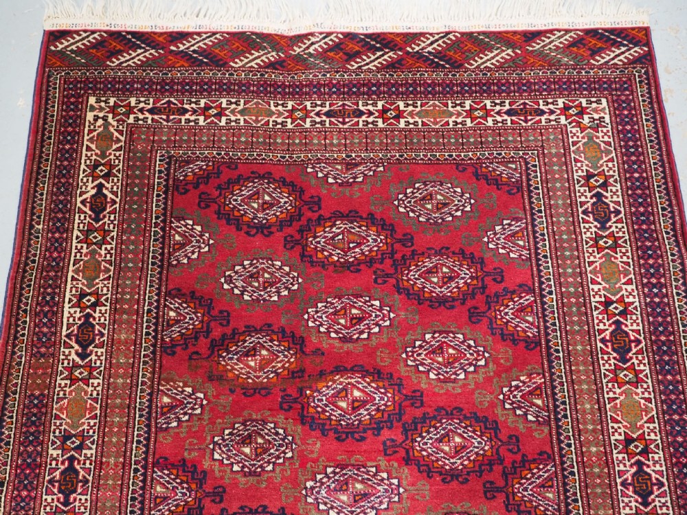 OLD YOMUT TURKMEN RUG OF TRADITIONAL DESIGN, CIRCA 1920/30. View III