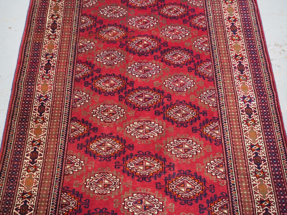 OLD YOMUT TURKMEN RUG OF TRADITIONAL DESIGN, CIRCA 1920/30. View IV