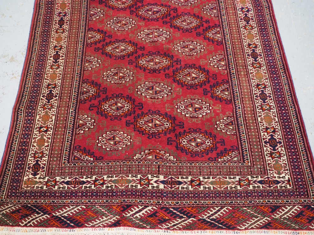 OLD YOMUT TURKMEN RUG OF TRADITIONAL DESIGN, CIRCA 1920/30. View V