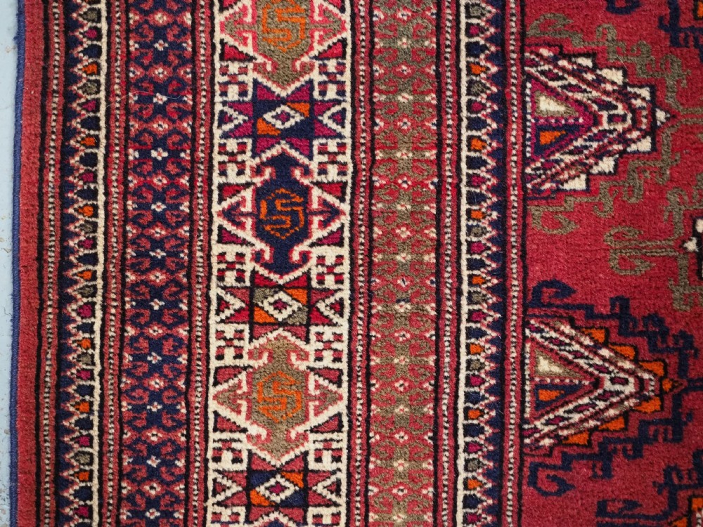 OLD YOMUT TURKMEN RUG OF TRADITIONAL DESIGN, CIRCA 1920/30. View VII