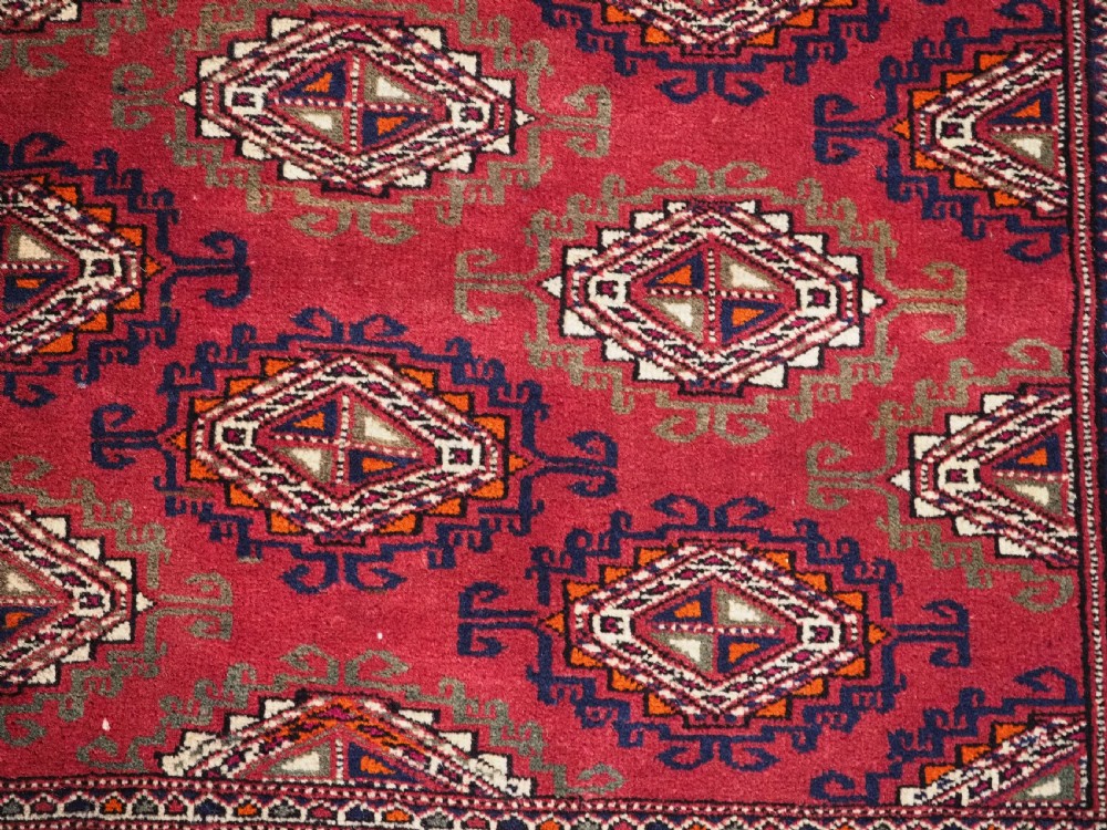 OLD YOMUT TURKMEN RUG OF TRADITIONAL DESIGN, CIRCA 1920/30. View X