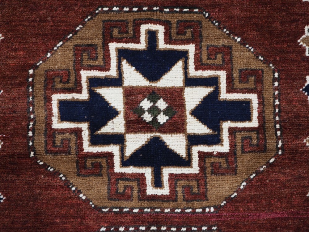 OLD TURKISH KAZAK RUG, KARS REGION, OCTAGON MEDALLION DESIGN, CIRCA 1920/30. View IX