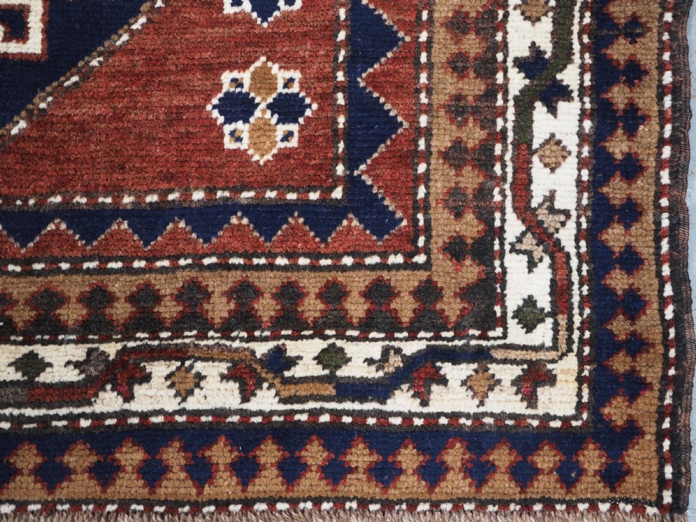 OLD TURKISH KAZAK RUG, KARS REGION, OCTAGON MEDALLION DESIGN, CIRCA 1920/30. View XI