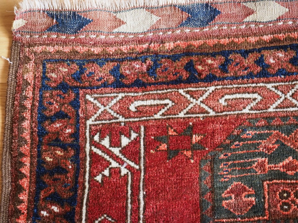 ANTIQUE ERSARI TURKMEN OF SCARCE SMALL SIZE, GREAT COLOUR AND CONDITION, CIRCA 1920. View V