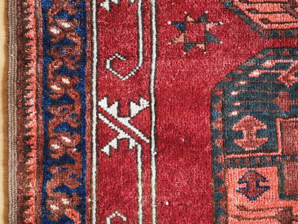 ANTIQUE ERSARI TURKMEN OF SCARCE SMALL SIZE, GREAT COLOUR AND CONDITION, CIRCA 1920. View VI