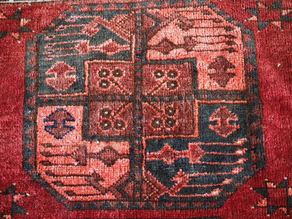 ANTIQUE ERSARI TURKMEN OF SCARCE SMALL SIZE, GREAT COLOUR AND CONDITION, CIRCA 1920. View VII