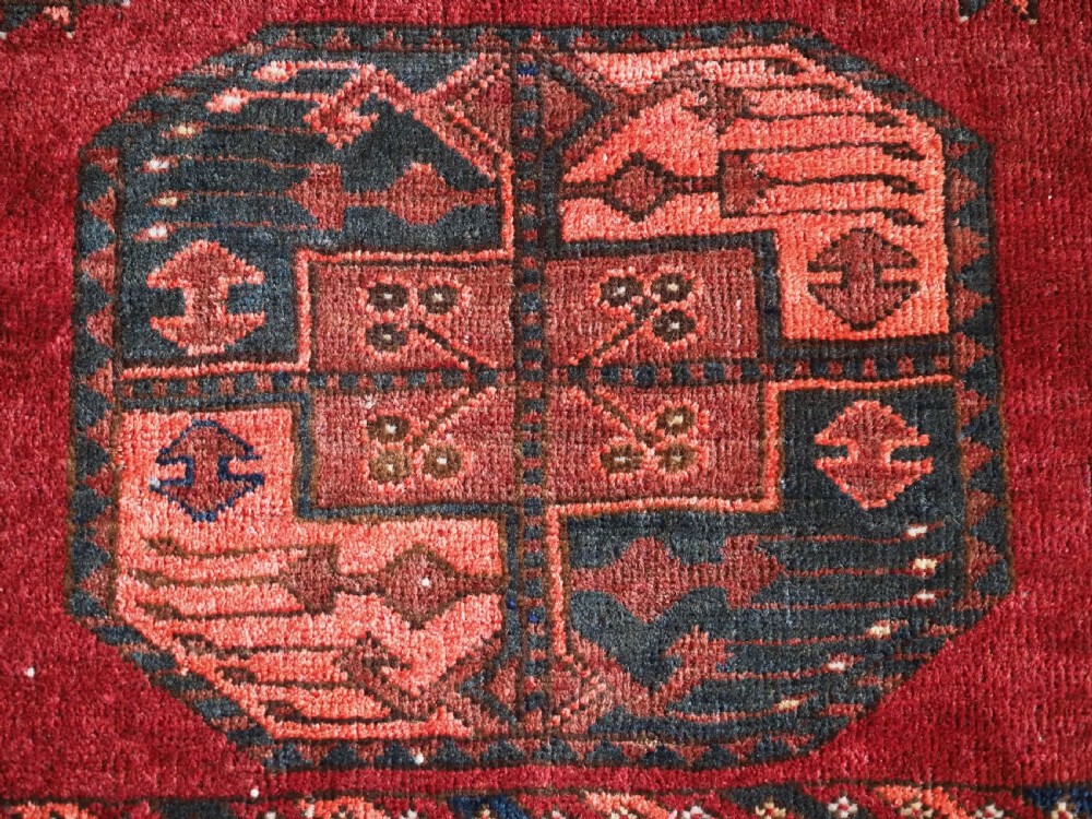 ANTIQUE ERSARI TURKMEN OF SCARCE SMALL SIZE, GREAT COLOUR AND CONDITION, CIRCA 1920. View VIII