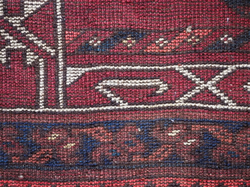 ANTIQUE ERSARI TURKMEN OF SCARCE SMALL SIZE, GREAT COLOUR AND CONDITION, CIRCA 1920. View IX