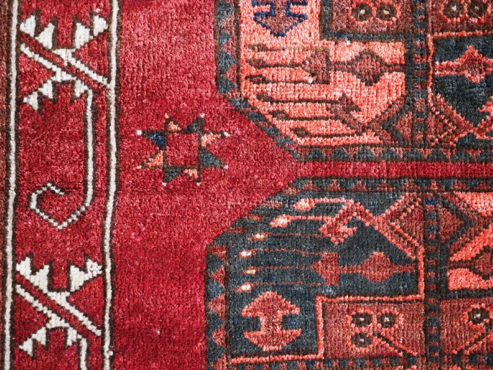 ANTIQUE ERSARI TURKMEN OF SCARCE SMALL SIZE, GREAT COLOUR AND CONDITION, CIRCA 1920. View XI