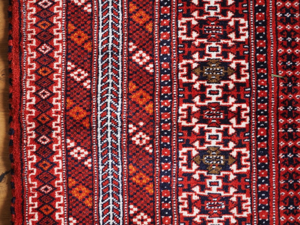OLD YOMUT TURKMEN SALATCH, CHILDS CRADLE COVER, CIRCA 1930. View VII