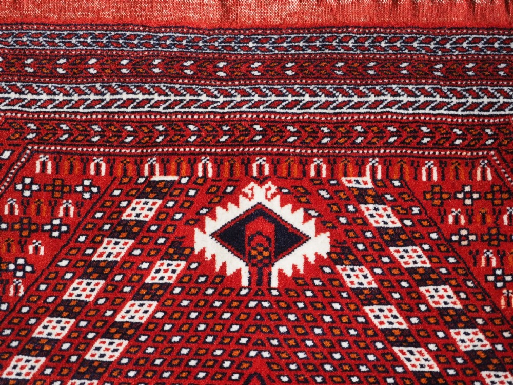 OLD YOMUT TURKMEN SALATCH, CHILDS CRADLE COVER, CIRCA 1930. View VIII
