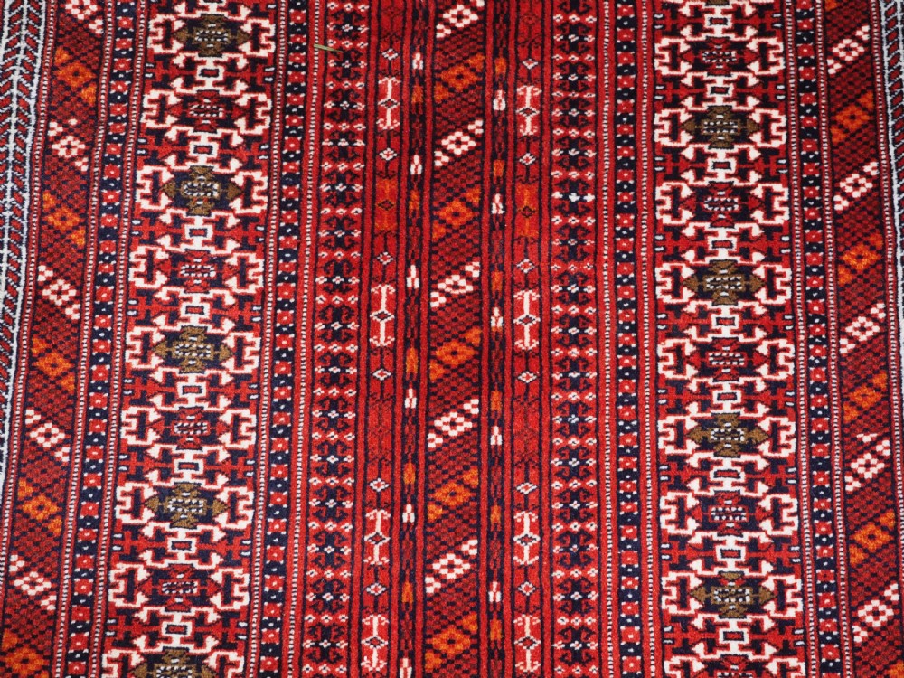 OLD YOMUT TURKMEN SALATCH, CHILDS CRADLE COVER, CIRCA 1930. View X