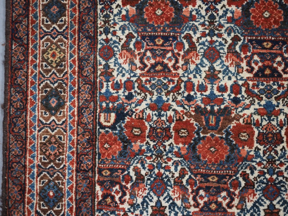 ANTIQUE ABEDEH RUG WITH CLASSIC ZILI SULTAN DESIGN, CIRCA 1920. View VII