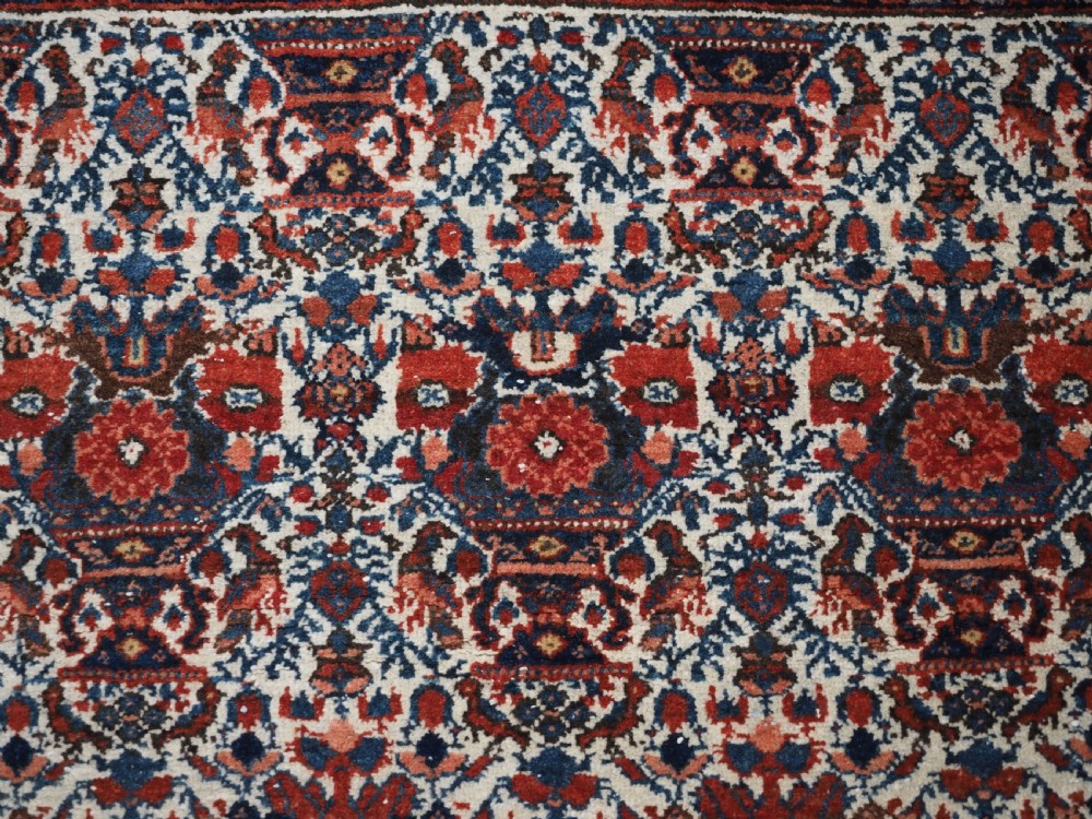 ANTIQUE ABEDEH RUG WITH CLASSIC ZILI SULTAN DESIGN, CIRCA 1920. View VIII