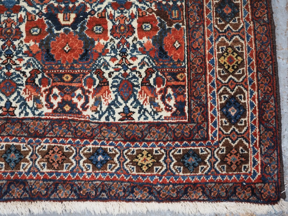ANTIQUE ABEDEH RUG WITH CLASSIC ZILI SULTAN DESIGN, CIRCA 1920. View XII