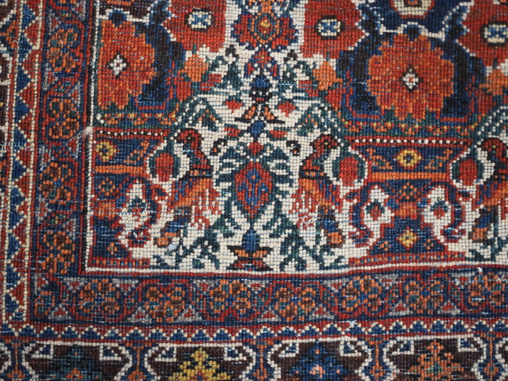 ANTIQUE ABEDEH RUG WITH CLASSIC ZILI SULTAN DESIGN, CIRCA 1920. View XIII