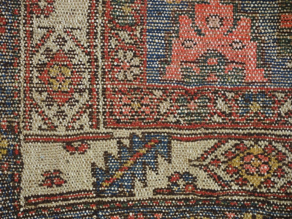 ANTIQUE HAMADAN REGION VILLAGE RUG, CLASSIC BIJAR DESIGN, CIRCA 1900-20. View XII