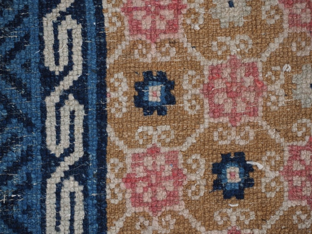 ANTIQUE CHINESE PEKING RUG, SOFT COLOURS, GREAT CONDITION, CIRCA 1900. View XIII