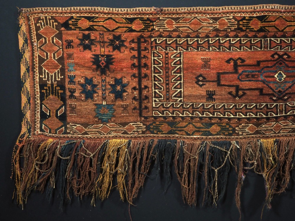 ANTIQUE ERSARI TURKMEN TORBA OF VERY LARGE SIZE, CIRCA 1900. View II