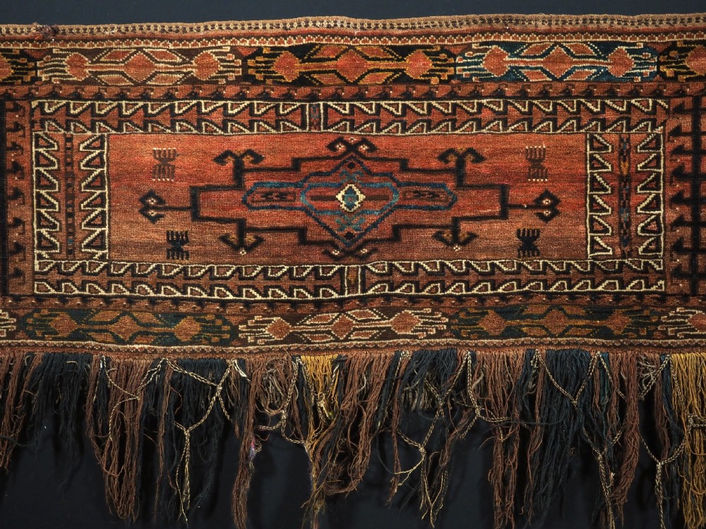 ANTIQUE ERSARI TURKMEN TORBA OF VERY LARGE SIZE, CIRCA 1900. View III