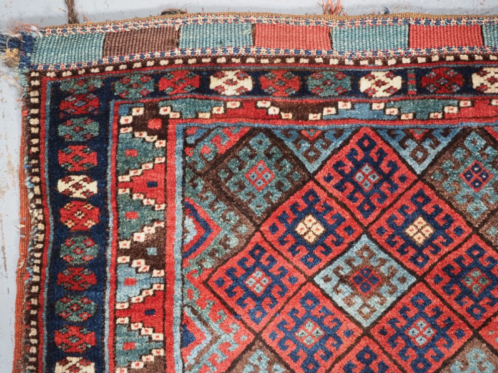ANTIQUE JAF KURD SADDLEBAG, THICK FULL PILE, CIRCA 1890. View II