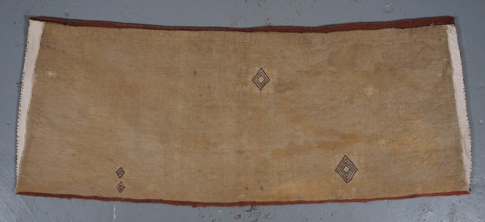 ANTIQUE YOMUT TURKMEN TORBA WITH PLAIN WEAVE BACK, CIRCA 1880. View IX