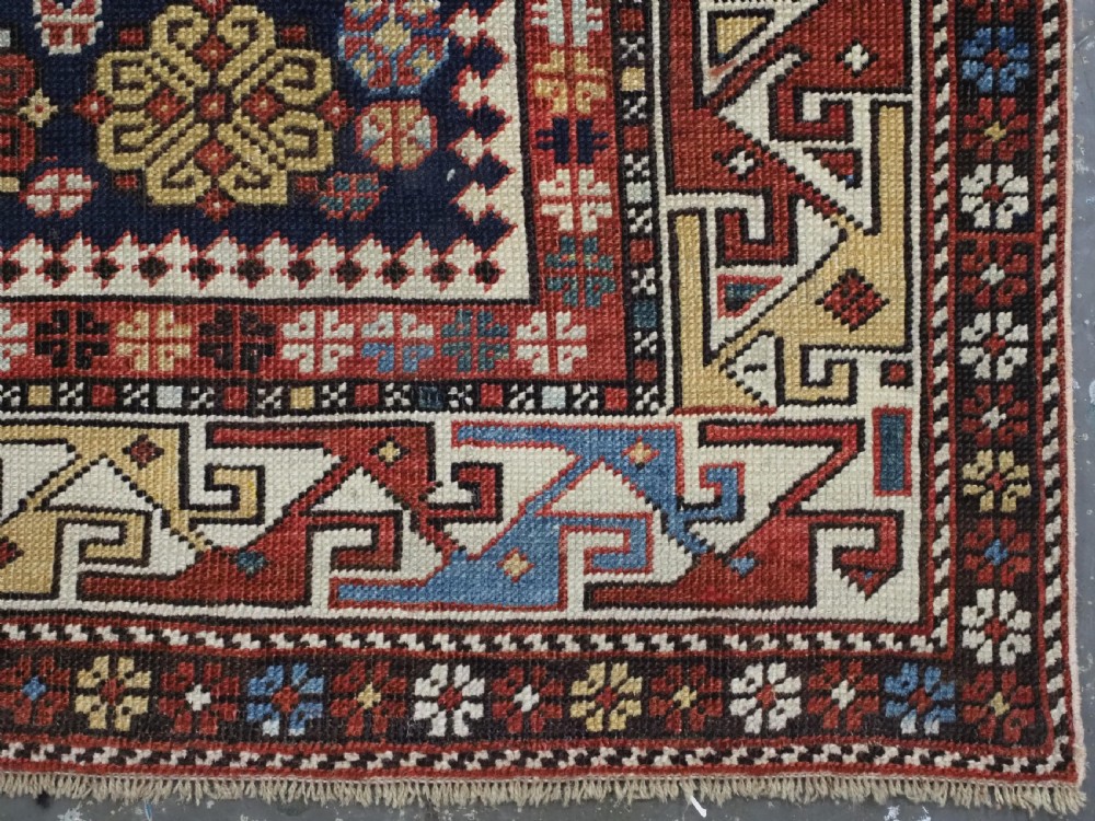 ANTIQUE CAUCASIAN KUBA SHIRVAN RUG, OUTSTANDING EXAMPLE OF 'BIRD TREE' DESIGN. CIRCA 1880. View XIII