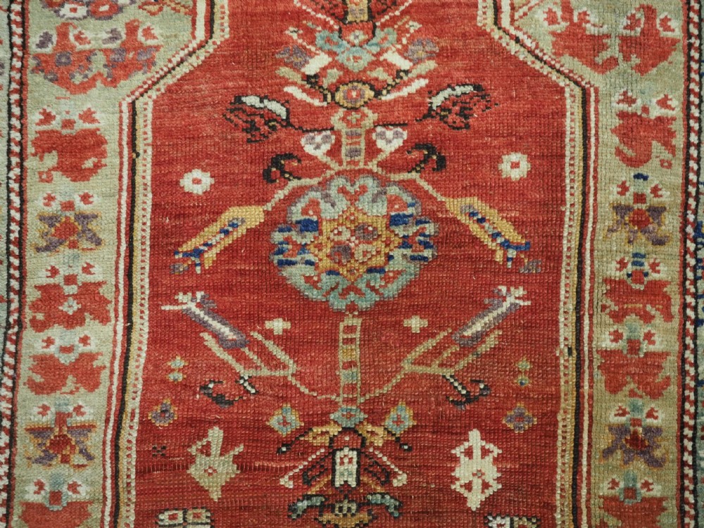 ANTIQUE TURKISH KONYA REGION VILLAGE PRAYER RUG, EARLY 19TH CENTURY. View VIII