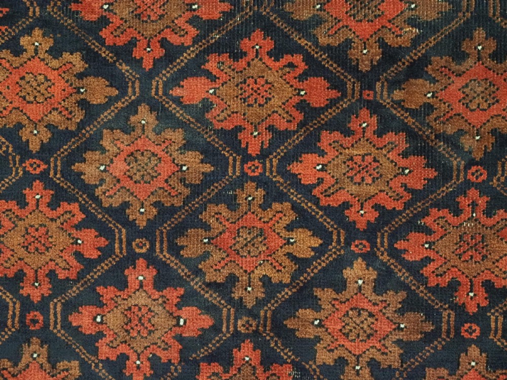 ANTIQUE RUG BY THE BALUCH TRIBES OF KHORASAN PROVIENCE, CIRCA 1880. View IX