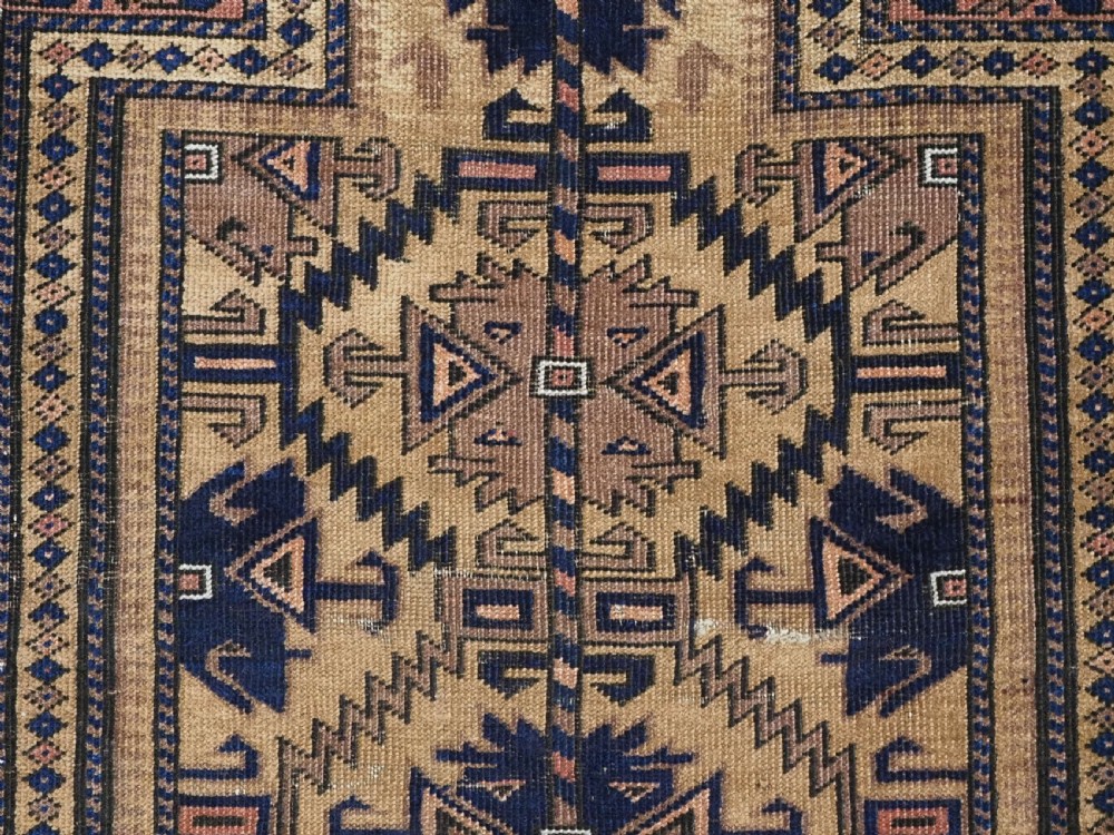 ANTIQUE CAMEL GROUND PRAYER RUG BY THE TIMURI TRIBES, WESTERN AFGHANISTAN, CIRCA 1880. View XI