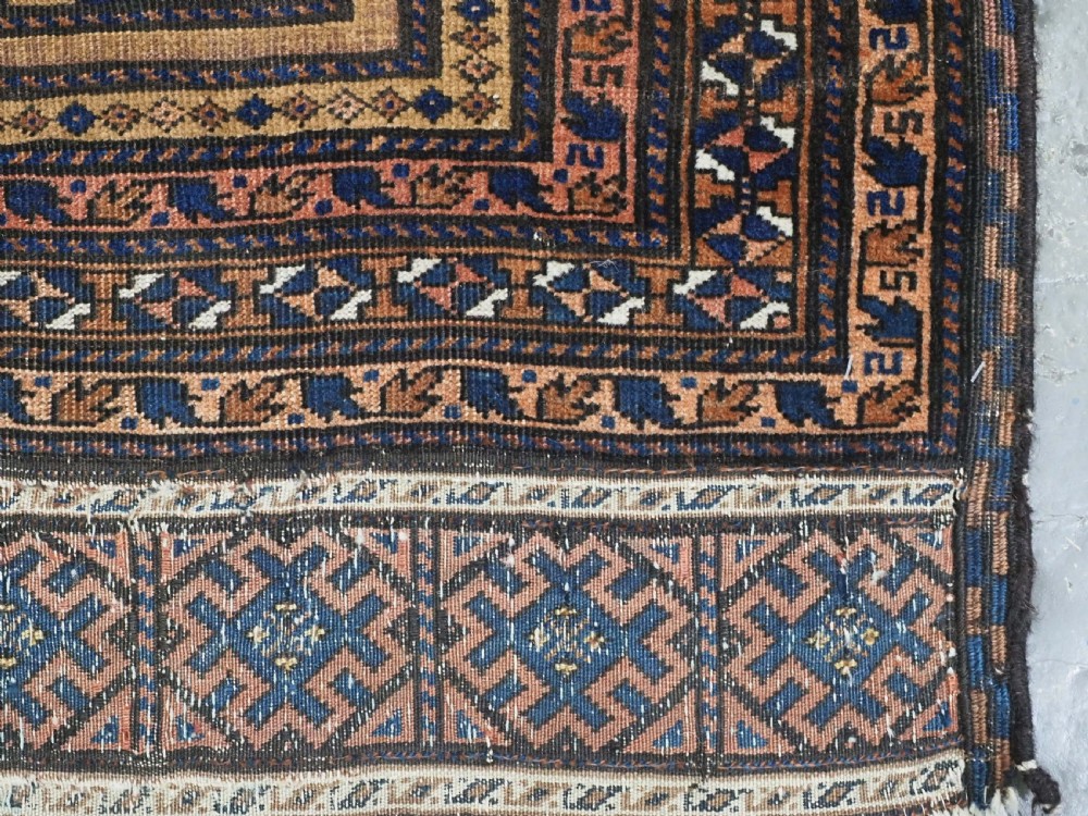 ANTIQUE CAMEL GROUND PRAYER RUG BY THE TIMURI TRIBES, WESTERN AFGHANISTAN, CIRCA 1880. View XIV
