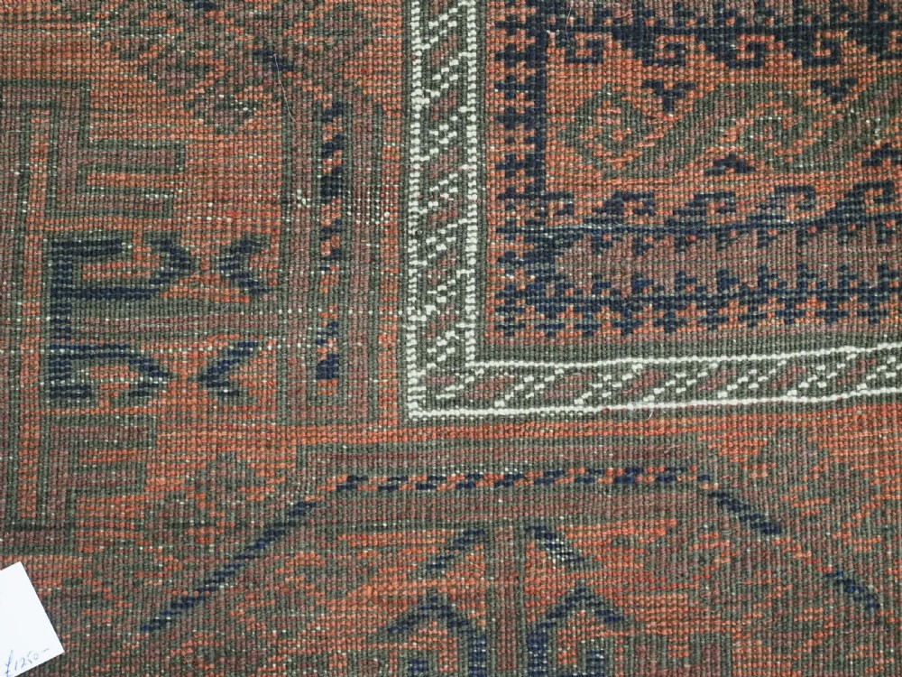 ANTIQUE KHORASAN BALUCH, TOTEMIC TREE DESIGN, CIRCA 1890. View XI