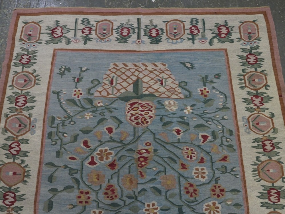 ANTIQUE BESSARABIAN KILIM, BEAUTIFUL BASKET DESIGN, OUTSTANDING CONDITION, LATE 19TH CENTURY. View III