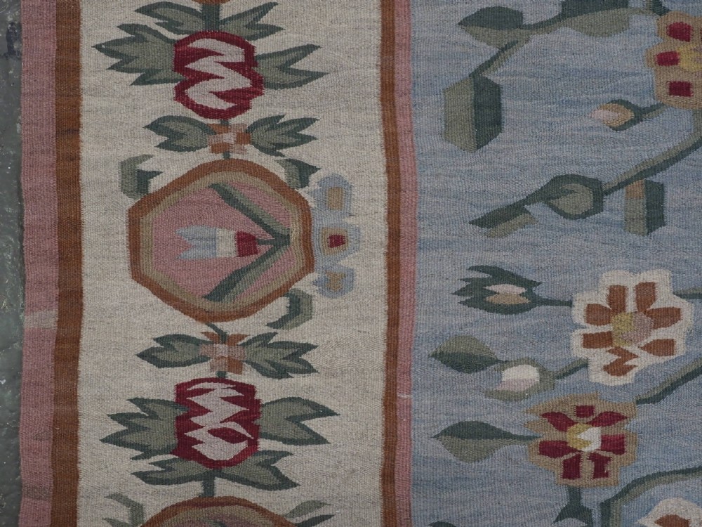 ANTIQUE BESSARABIAN KILIM, BEAUTIFUL BASKET DESIGN, OUTSTANDING CONDITION, LATE 19TH CENTURY. View VII