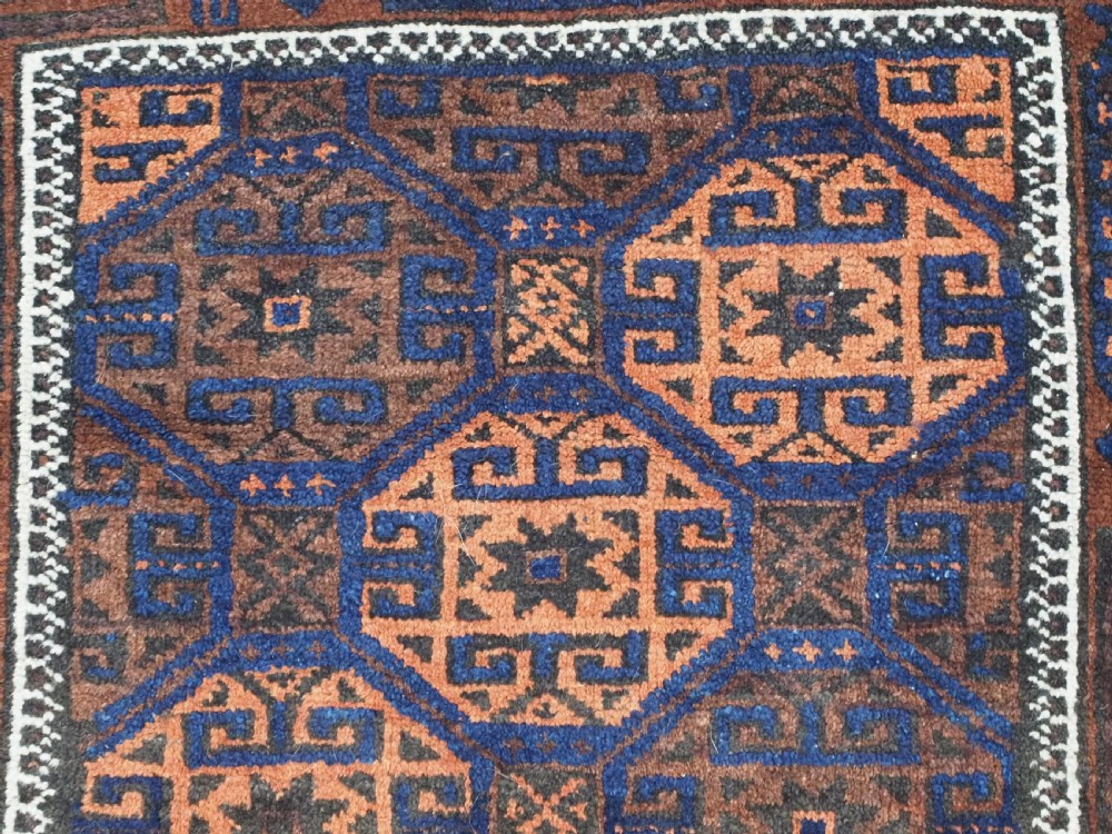 ANTIQUE KHORASAN BALUCH RUG, OUTSTANDING DESIGN, CIRCA 1900. View VIII