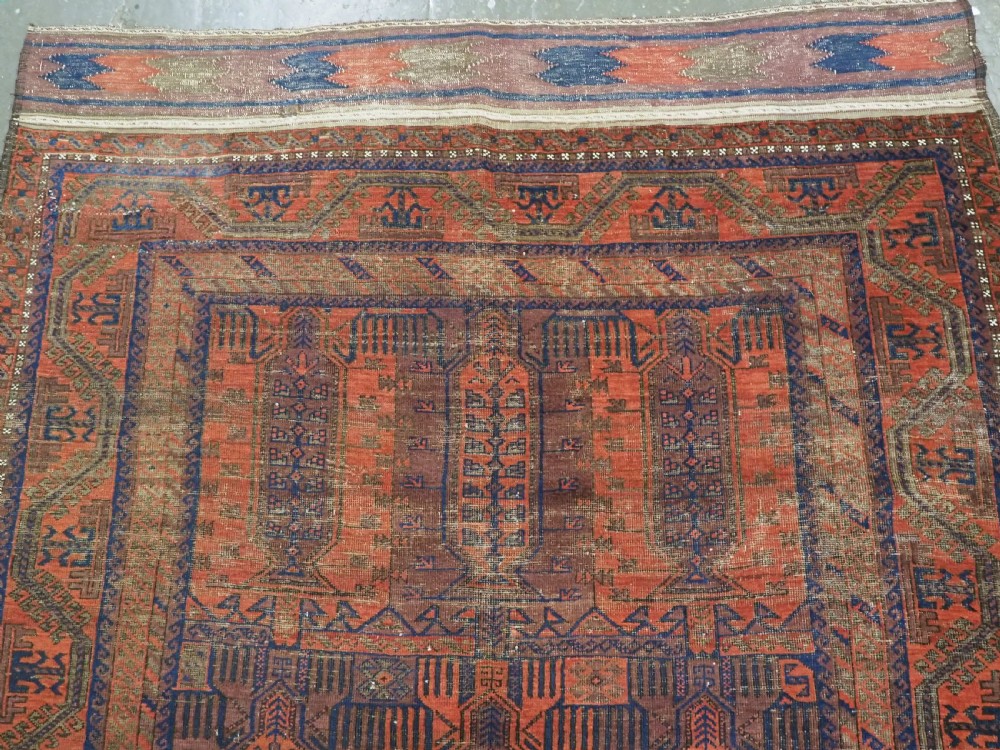 ANTIQUE BALUCH MAIN CARPET, SUPERB EARLY EXAMPLE, POSSIBLY TIMURI, CIRCA 1860/70. View III
